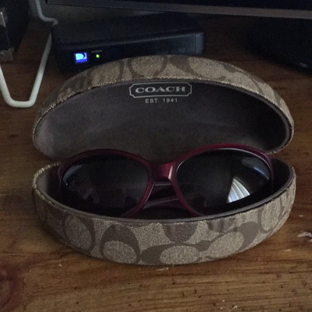 Used coach sunglasses